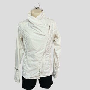 Bench White Lightweight Windbreaker Jacket